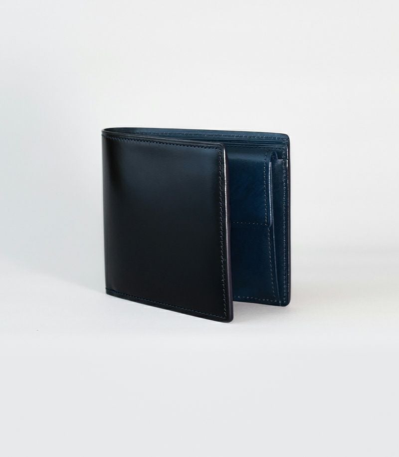 小銭入れ付き札入れ｜コードバン＆シラサギレザー |革製品CYPRIS