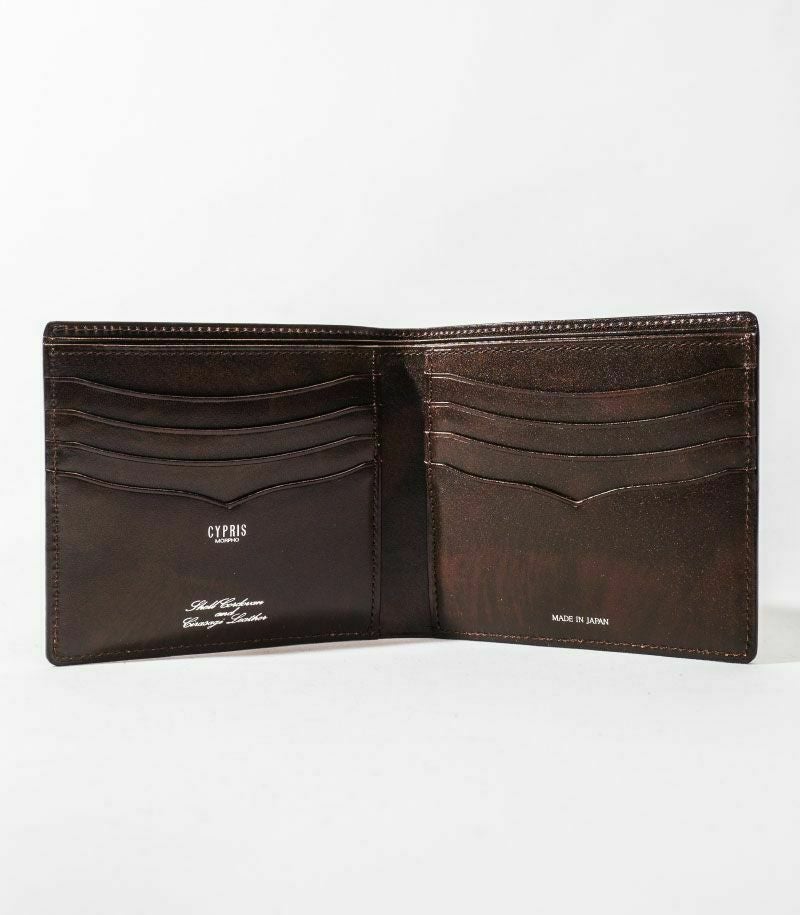 カード札入れ｜コードバン＆シラサギレザー |革製品CYPRIS（キプリス