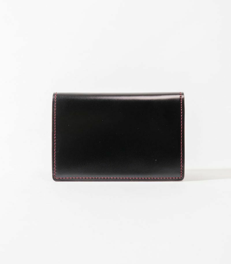 通しマチ名刺入れ｜コードバン＆シラサギレザー |革製品CYPRIS