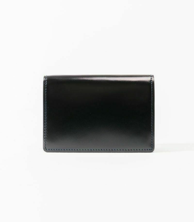 通しマチ名刺入れ｜コードバン＆シラサギレザー |革製品CYPRIS