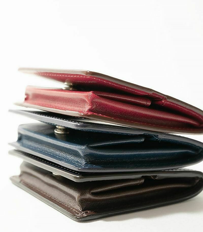 ボックス小銭入れ｜コードバン＆シラサギレザー |革製品CYPRIS