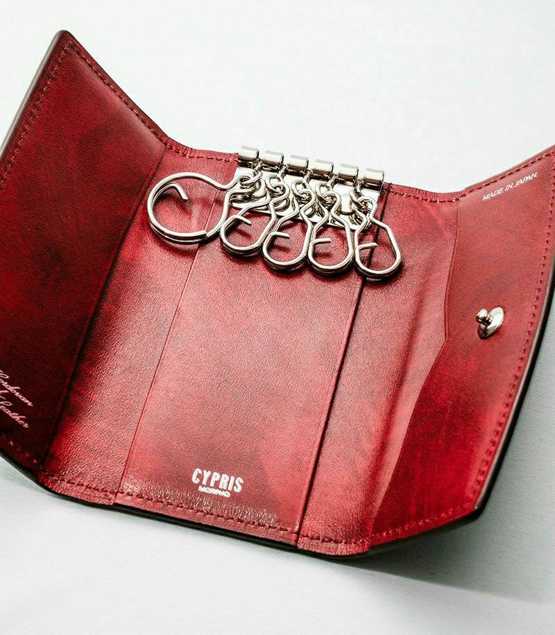 キーケース｜コードバン＆シラサギレザー |革製品CYPRIS（キプリス