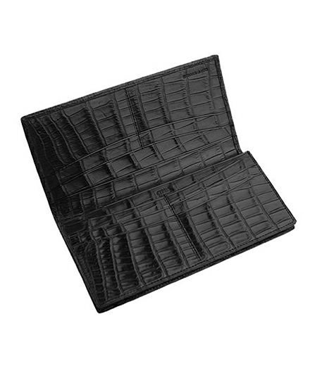 通しマチ長財布｜マットクロコダイル |革製品CYPRIS（キプリス）公式