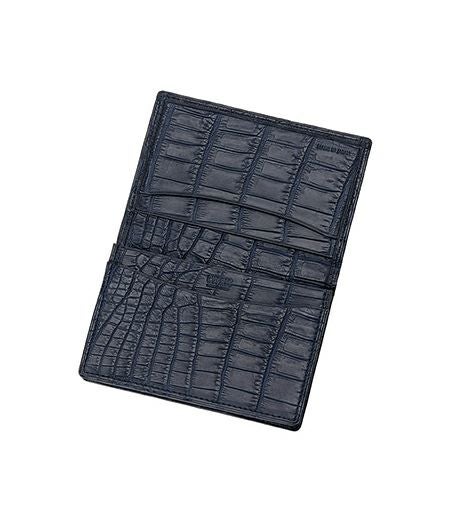 名刺入れ(通しマチ)｜マットクロコダイル
