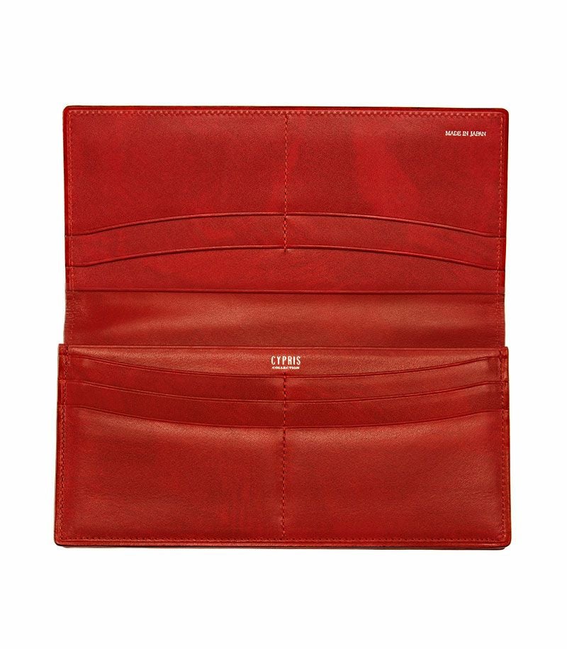 小銭入れ付き通しマチ長財布｜リザード |革製品CYPRIS（キプリス）公式