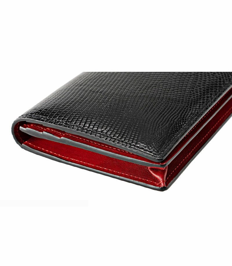 小銭入れ付き通しマチ長財布｜リザード |革製品CYPRIS（キプリス）公式