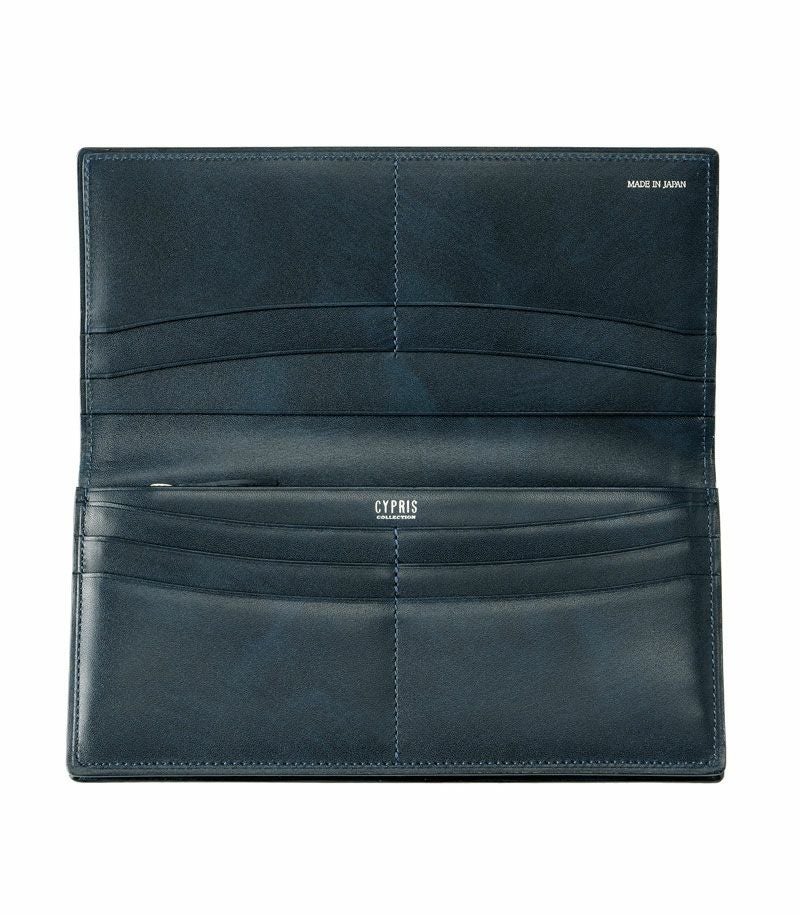 小銭入れ付き通しマチ長財布｜リザード |革製品CYPRIS（キプリス）公式