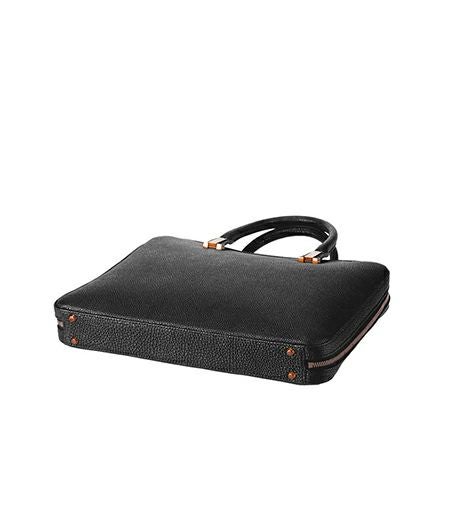 薄マチブリーフケース・2本手ビジネスバッグ｜極(キワミ) |革製品