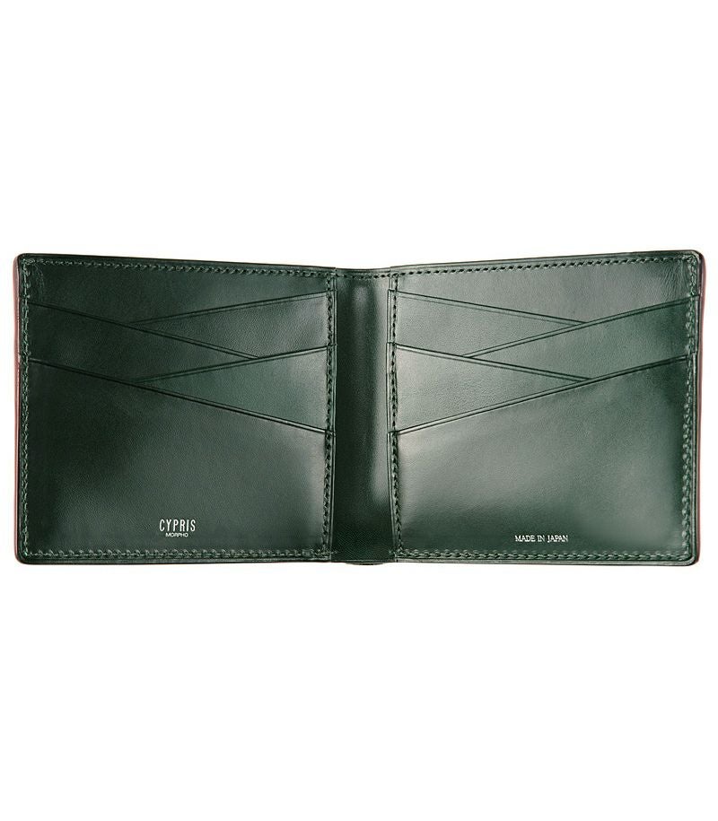 新品未使用 JINCUP Urushi Hybrid GREEN L カード札入れ｜漆(ウルシ)グラデーション財布のキプリス