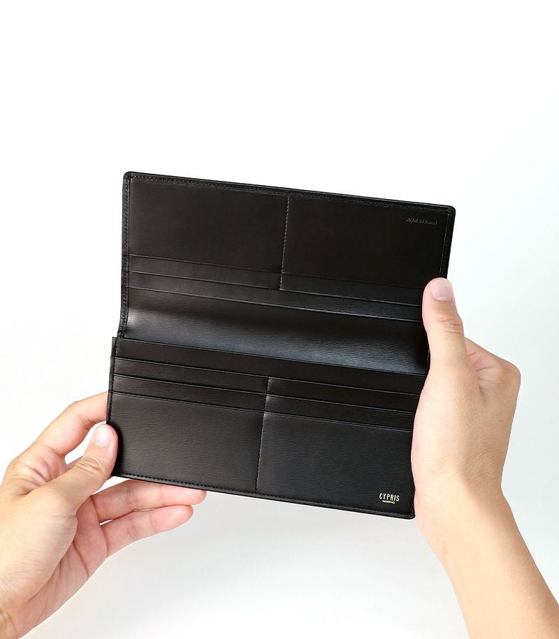 通しマチ長財布｜ボックスカーフ |革製品CYPRIS（キプリス）公式