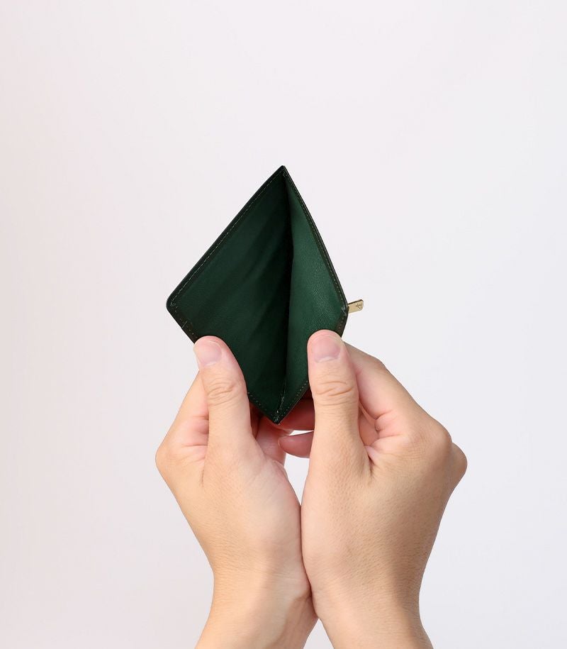 小銭入れ付きカードケース(マネーフラップ)｜ボックスカーフ