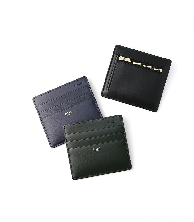 小銭入れ付きコンパクトカードケース（マネーフラップ）｜ボックスカーフ