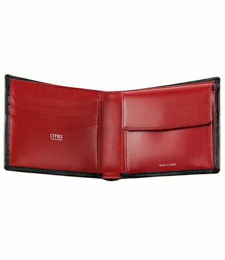 小銭入れ付き札入れ｜ボックスカーフ＆リンピッドカーフ |革製品CYPRIS