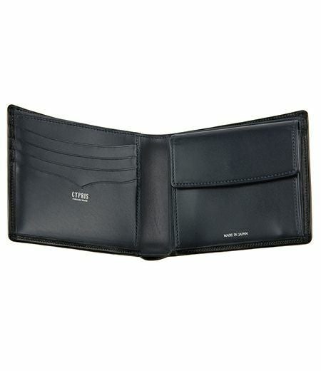 小銭入れ付き札入れ｜ボックスカーフ＆リンピッドカーフ |革製品CYPRIS