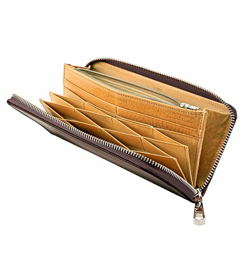 コードバン財布,メンズ長財布