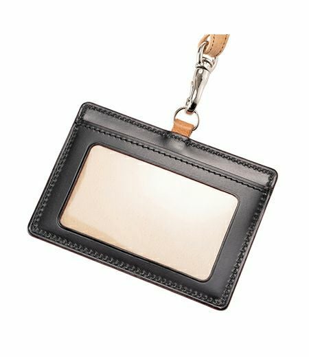 IDホルダー｜オイルシェルコードバン＆ヴァケッタレザー |革製品