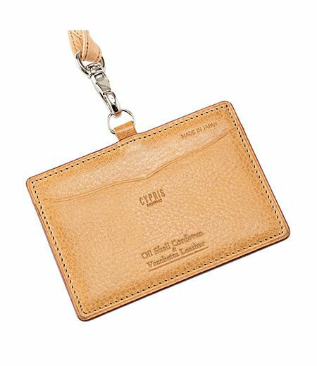 IDホルダー｜オイルシェルコードバン＆ヴァケッタレザー |革製品