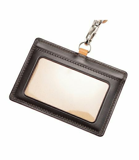 IDホルダー｜オイルシェルコードバン＆ヴァケッタレザー |革製品