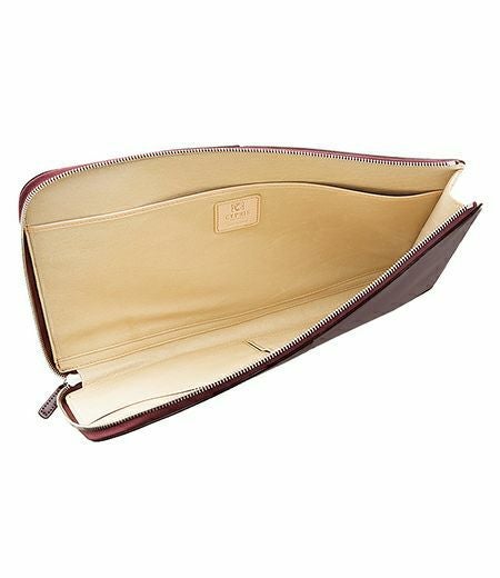 クラッチバッグ(L)｜コードバン＆ベジタブルタンニンレザー |革製品