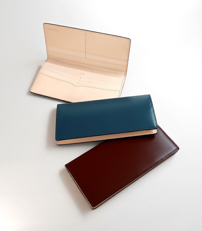 ササマチ長財布｜コードバン＆ベジタブルタンニンレザー |革製品CYPRIS