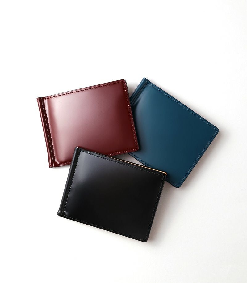 コードバン&ベジタブルタンニンレザー,財布メンズ