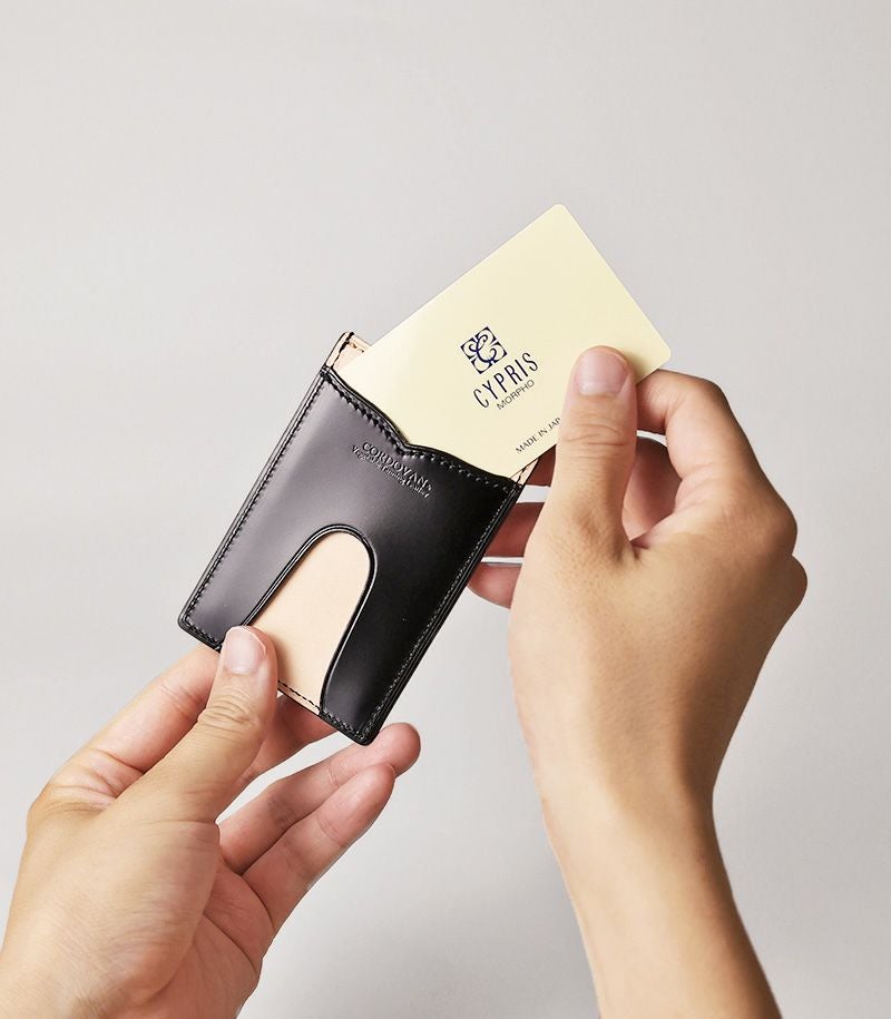 パスケース｜コードバン＆ベジタブルタンニンレザー