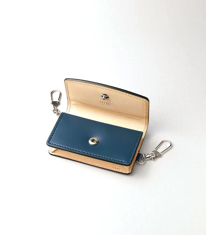 スマートキーケース ｜コードバン＆ベジタブルタンニンレザー｜革キー