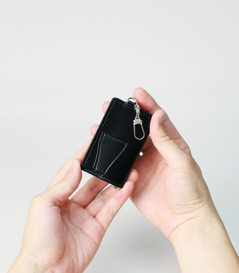 コードバン&ベジタブルタンニンレザー,財布メンズ