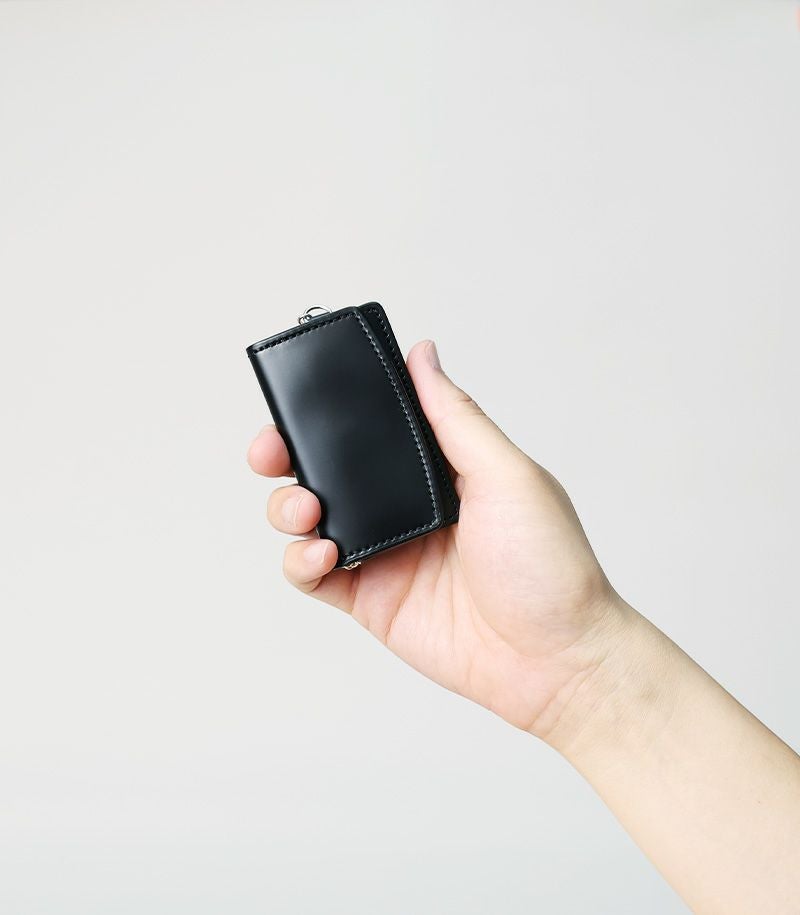 スマートキーケース ｜コードバン＆ベジタブルタンニンレザー｜革キー