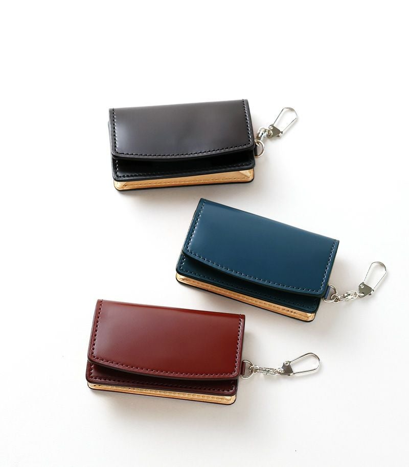 スマートキーケース ｜コードバン＆ベジタブルタンニンレザー｜革キー