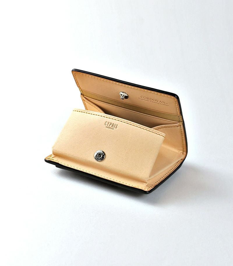ボックス小銭入れ｜コードバン＆ベジタブルタンニンレザー |革製品