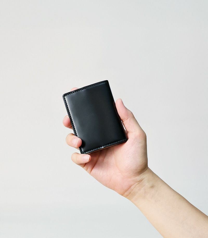 ボックス小銭入れ｜コードバン＆ベジタブルタンニンレザー |革製品