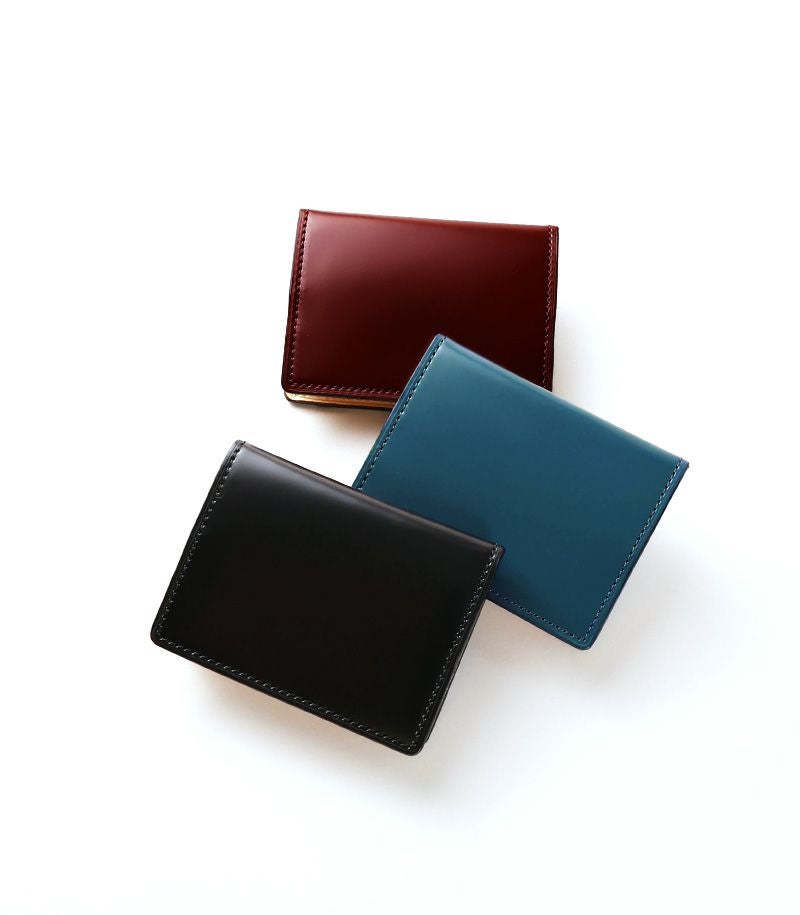 ボックス小銭入れ｜コードバン＆ベジタブルタンニンレザー |革製品