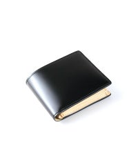 二つ折り財布(ベロ・小銭入れ付き札入)｜コードバン＆ベジタブルタンニンレザー