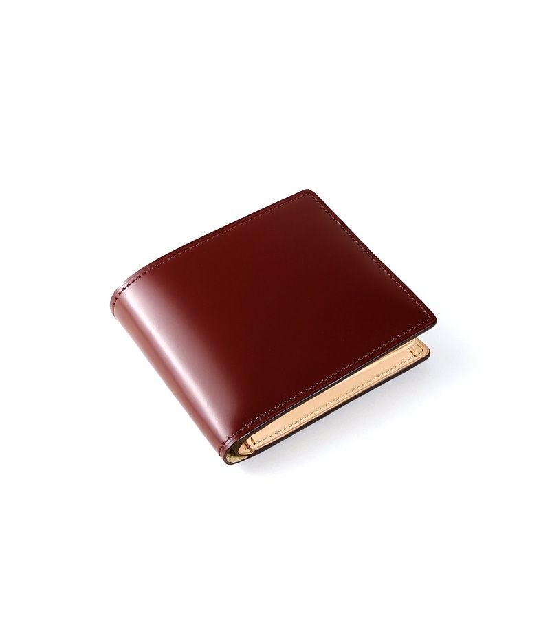 小銭入れ・ベロ付き札入れ｜コードバン＆ベジタブルタンニンレザー