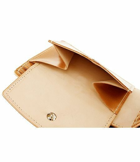 【美品】キプリス　小銭入れ付札入れ　オイルシェルコードバンナチュラルコレクション オイルシェルコードバン ナチュラルコレクション | 革小物・革財布