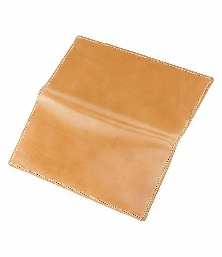 マチなし長財布｜オイルシェルコードバンナチュラルコレクション