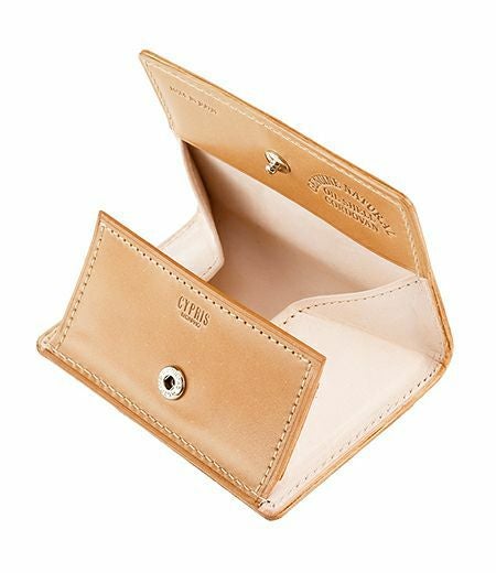 ファスナー付通しマチ長財布｜シラサギレザー