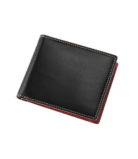 小銭入れ付き札入れ｜ブライドルレザー＆ルーガショルダー |革製品