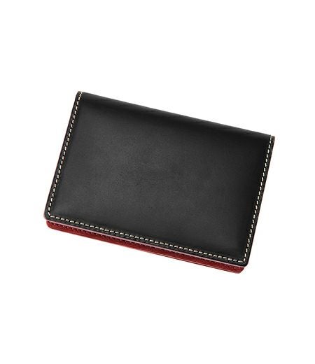 通しマチ名刺入れ｜ブライドルレザー＆ルーガショルダー |革製品CYPRIS