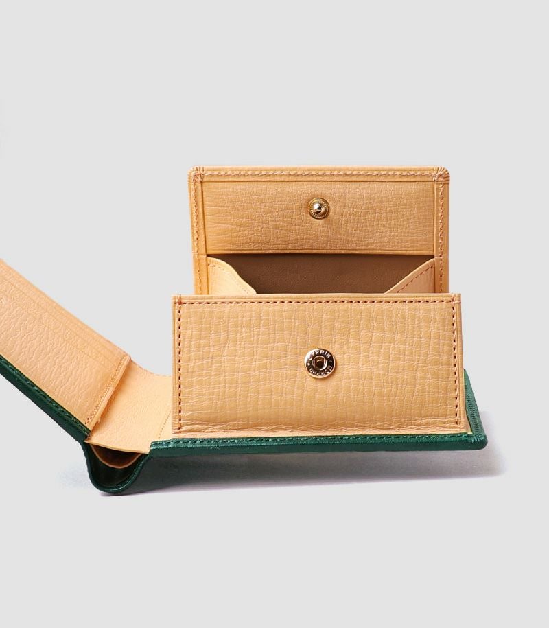 ボックス小銭入れ付き札入れ｜シラサギレザー |革製品CYPRIS（キプリス