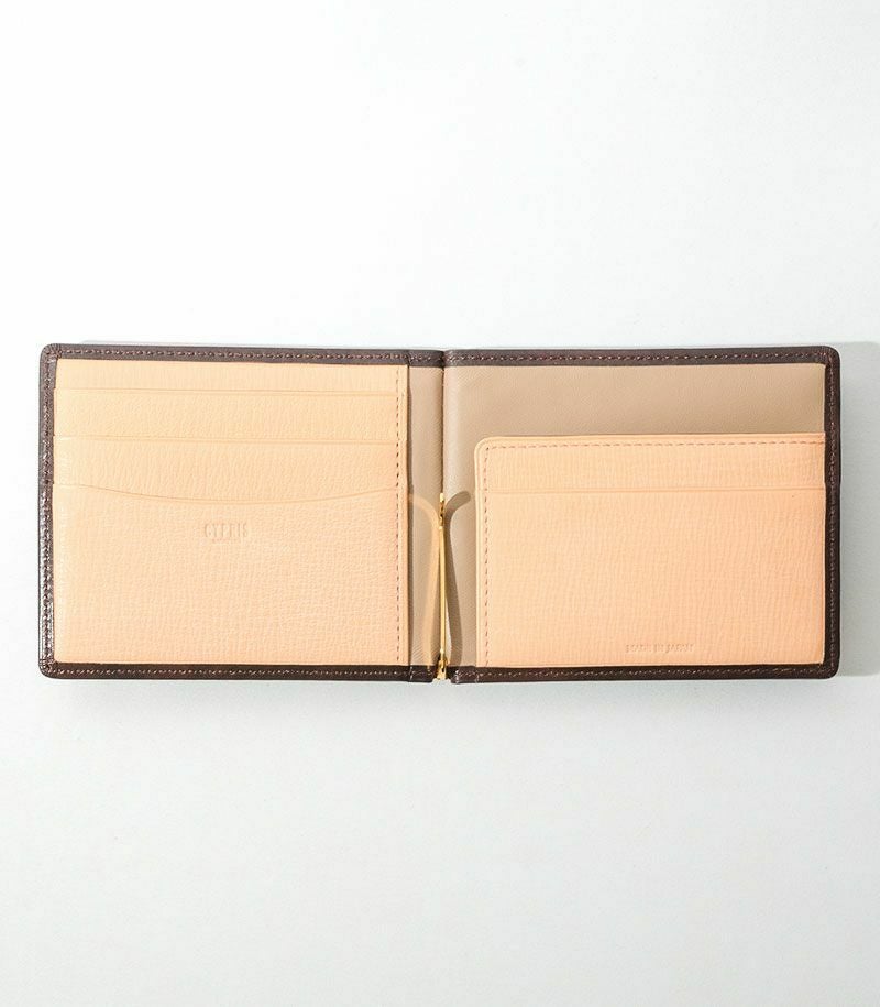 札ばさみ(札バサミ)/マネークリップ｜シラサギレザー |革製品CYPRIS