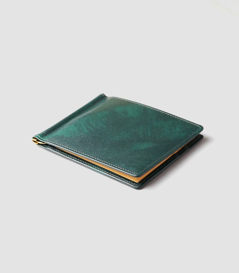 札ばさみ(札バサミ)/マネークリップ｜シラサギレザー |革製品CYPRIS