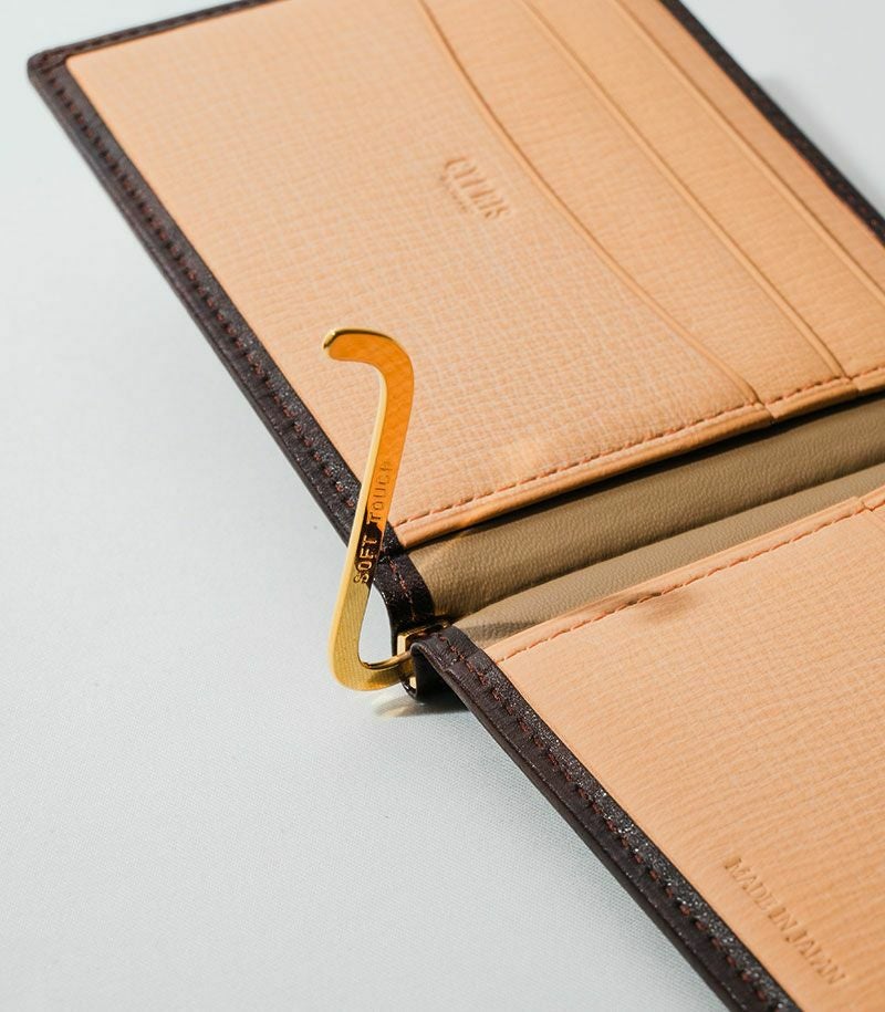 札ばさみ(札バサミ)/マネークリップ｜シラサギレザー |革製品CYPRIS