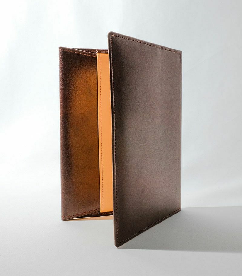 ブックカバー(文庫本サイズ)｜シラサギレザー |革製品CYPRIS（キプリス