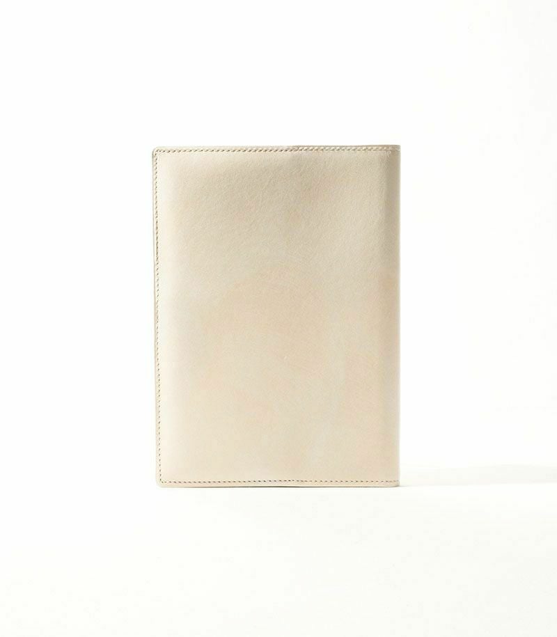 ブックカバー(文庫本サイズ)｜シラサギレザー |革製品CYPRIS（キプリス
