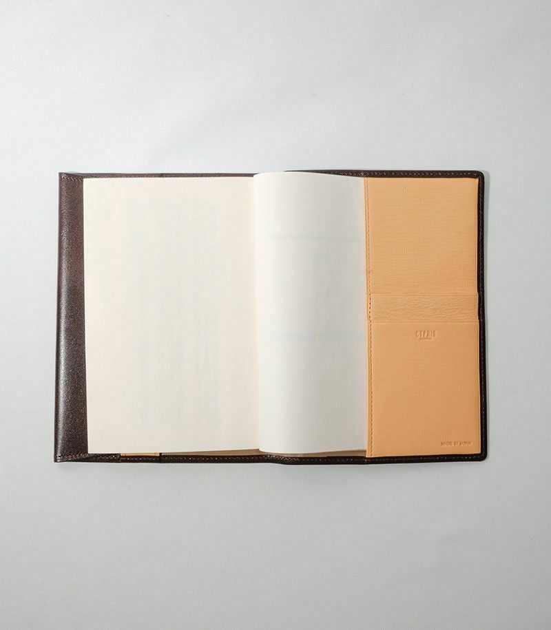 ブックカバー(文庫本サイズ)｜シラサギレザー |革製品CYPRIS（キプリス