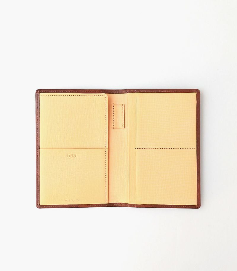 パスポートケース（スマートフォン収納可）｜シラサギレザー