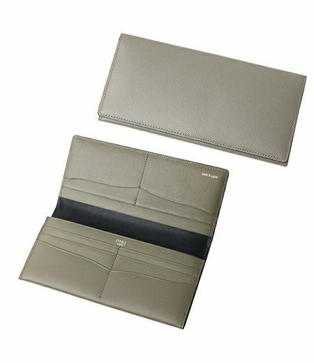 ファスナー付ササマチ長財布｜ペルラネラ |革製品CYPRIS（キプリス