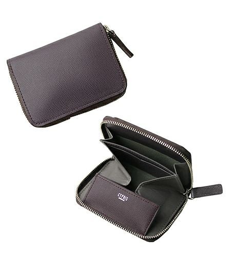 ラウンドファスナーボックス小銭入れ｜ペルラネラ |革製品CYPRIS